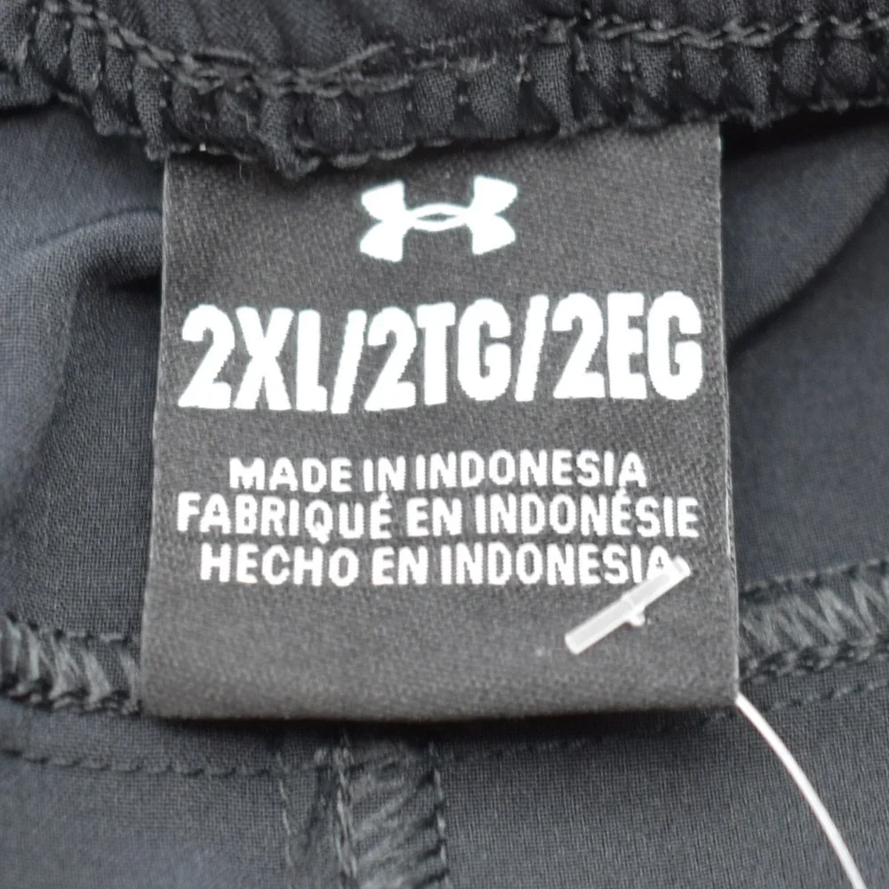 Under Armour Project Rock Ultimate 5" Shorts Men's 2XL Black Marine OD Green NWT - Picture 10 of 11